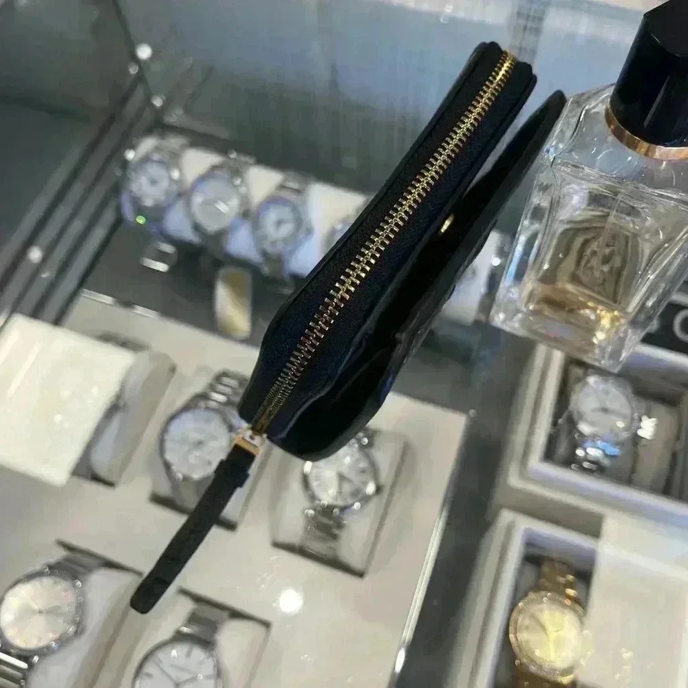 Tory Burch 146463 Thea Bifold Leather Wallet in Black ** GIFT PACKING** - Picture 8 of 13